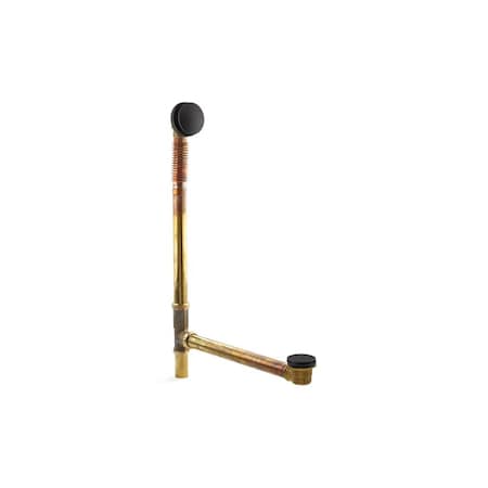 Kohler Clearflo Brass Toe Tap Bath Drain 7265-BL